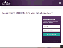 Tablet Screenshot of cdate.com